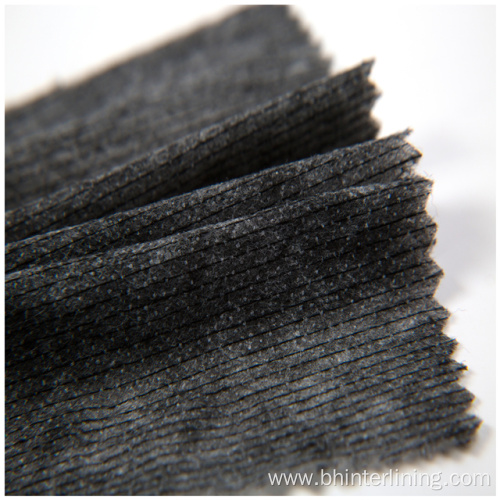 100% nylon weft insert nonwoven interlining for garment